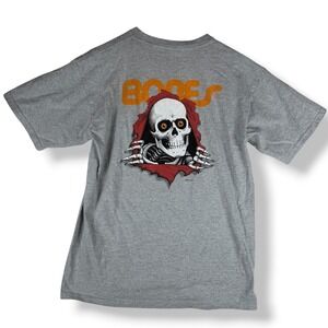 Powell Peralta Bones Ripper T Shirt Mens Size Medium Skate Streetwear Skull 2014